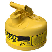 Justrite Yellow / 1 Gallon / Type I Cans