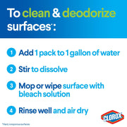 Zero Splash Bleach Packs by Clorox – 3 Count (Pack of 4), White, Model 56498456654
