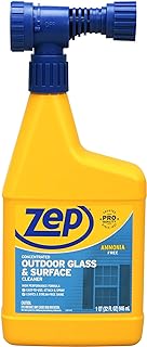 Zep Hose-End Outdoor Cleaner - 32 Ounces - U49910 - Great for Outdoor Glass and Surfaces
