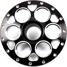 Weld Racing Wheel Center Section, Sprint Magnum, Spline Mount Center, Aluminum, Black Anodize, 15 in Wheel, Each