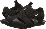 Nike Toddler Sunray Protect 2 (TD) Black White, 8 Toddler