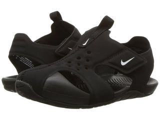 Toddler Sunray Protect 2 (TD) Black White by Nike – synthetic-and-rubber, Black/White, Model 943827_001