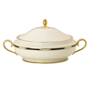 Hancock Covered Vegetable Bowl by Lenox – Covered Vegetable Bowl, 80 ounces, Ivory, Model 6042444