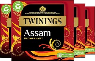 Twinings Assam Tea 80 (Pack of 4)