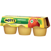 Applesauce, 4 oz cups, 6 count by Mott's – 4 Ounce (Pack of 6), Pack of 6, Model ZY-ghm-20200907-19