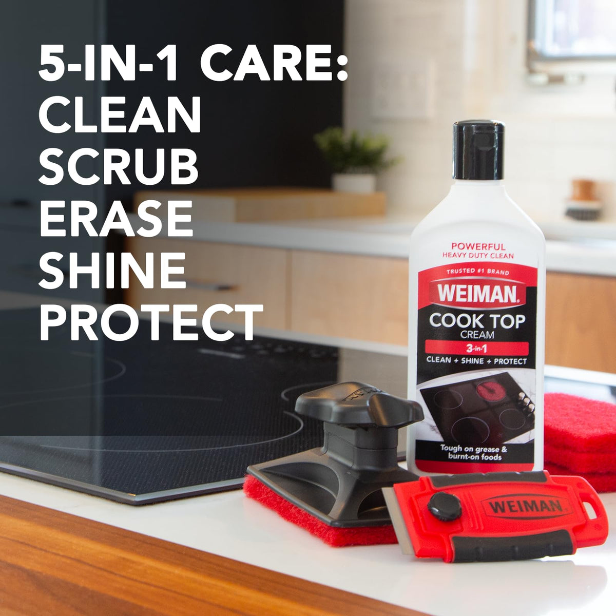 Glass & Ceramic Cooktop by Weiman – 20 Ounce (Pack of 1), Model 642ZBP