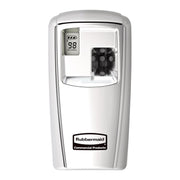 Microburst Automated Odor-Controlling Aerosol Air Care System MB3000 Dispenser LCD Chrome for Restaurants/Hotels/Schools/Airports/Offices by Rubbermaid Commercial Products – Model