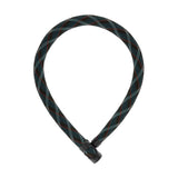 Chain Lock IVERA Chain 7210 - Bicycle Lock with Highly Flexible IvyTex Synthetic Fibre Coating - ABUS Security Level 8-110 cm - Grey – ys110, altro., Model 87781