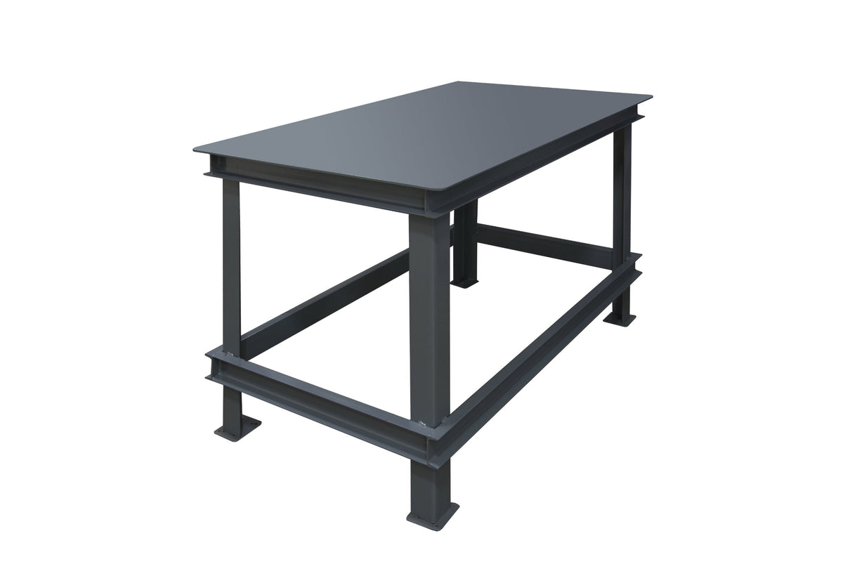 Extra Heavy Duty Machine Table-Top Shelf by Durham – Steel, Grey, Model HWBMT-367230-95