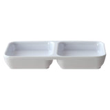 Classic white melamine dinnerware collection 4 oz by Thunder Group – Melamine, White, Model 19002WT