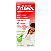 Tylenol Natural Apple Dye Free / 8 Ounce Acetaminophen