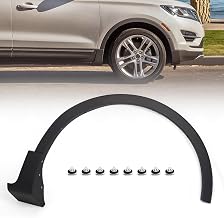 Right Textured Black Front Fender Flare for Lincoln MKC 2015-2019 | Wheel Arch Trim Molding Replacement for EJ7Z16268AA FO1291135 RH