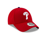 MLB The League 9Forty Home Adjustable Hat by New Era – One Size, Polyester, Red, Model NE11997839