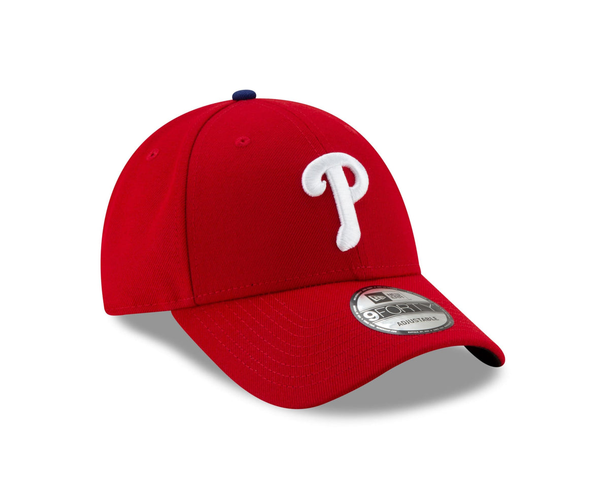 MLB The League 9Forty Home Adjustable Hat by New Era – One Size, Polyester, Red, Model NE11997839