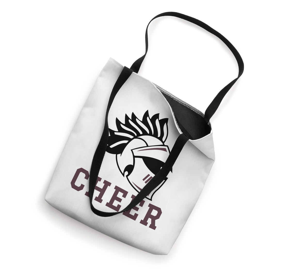 Curtis High School Warriors Cheer Tote Bag by Curtis High School, Staten Island, NY 10301 – 16 inches, White, Model WZWYHAEJ7BSUS_16INCHES
