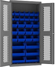 Durham EMDC-362472-30B-5295 Bin Cabinet, 72" Overall Height, 36" Overall Width, Total Number of Bins 30
