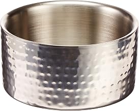 American Metalcraft DWBH6 Bowls, 6" Length x 6.05" Width, Silver