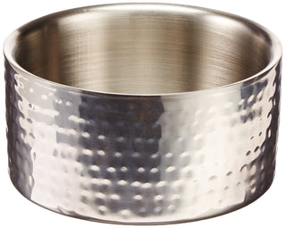 Bowls, 6" Length x 6.05" Width, Silver by American Metalcraft – 34 oz., 34.0 fluid_ounces, Stainless Steel, Silver, Model DWBH6