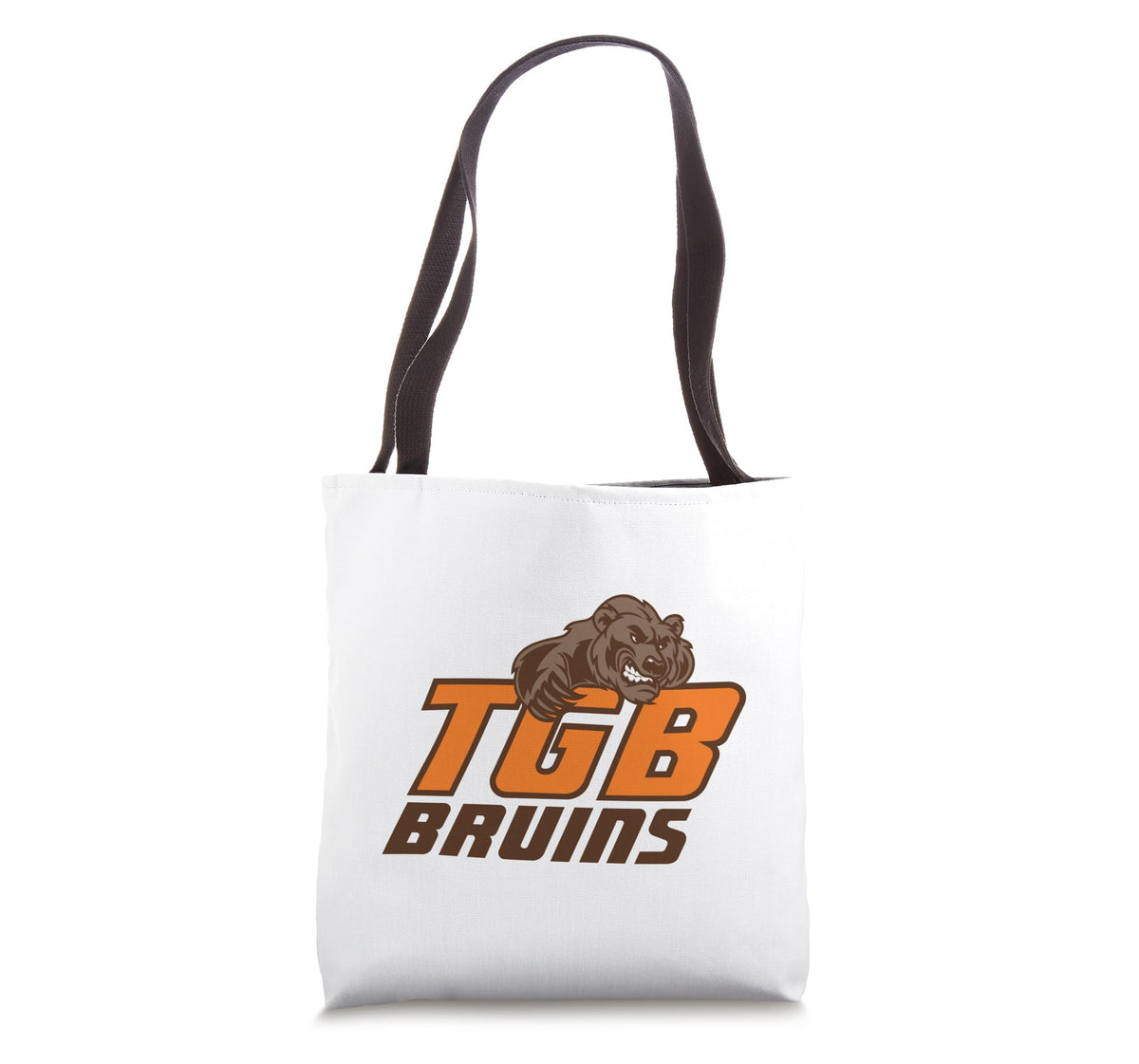 Trevor Browne Bruins Tote Bag by Trevor Browne High School, Phoenix, AZ 85033 – 16 inches, White, Model 4NW0HST9DB5US_16INCHES