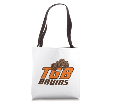 Trevor Browne Bruins Tote Bag by Trevor Browne High School, Phoenix, AZ 85033 – 16 inches, White, Model 4NW0HST9DB5US_16INCHES