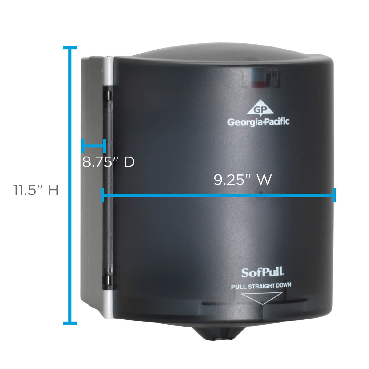 Georgia-Pacific Regular Capacity Dispenser / Regular Capacity / Black Commercial Paper Hand Towel Dispensers