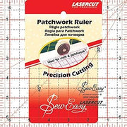 Tacony Corporation SewEasy Square Quilt Ruler, 6.5" by 6.5"