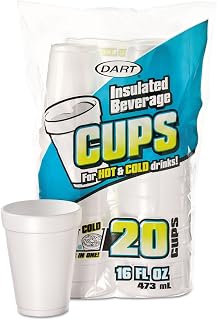 DART Cup Insulated 16 Oz 20pk