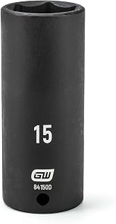 GEARWRENCH 1/4" Drive Deep Impact Metric Socket 15mm, 6 Point - 84150D