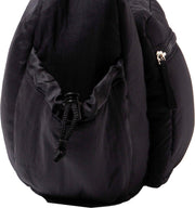 Melty Polyester Large Shoulder Bag Gray by Lee – One Size, 13 liters, Polyester, Gray, Model 320-1413-11