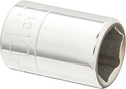Wright Tool 20-10MM 1/4" Drive 6 Point Standard Metric Socket, 10mm