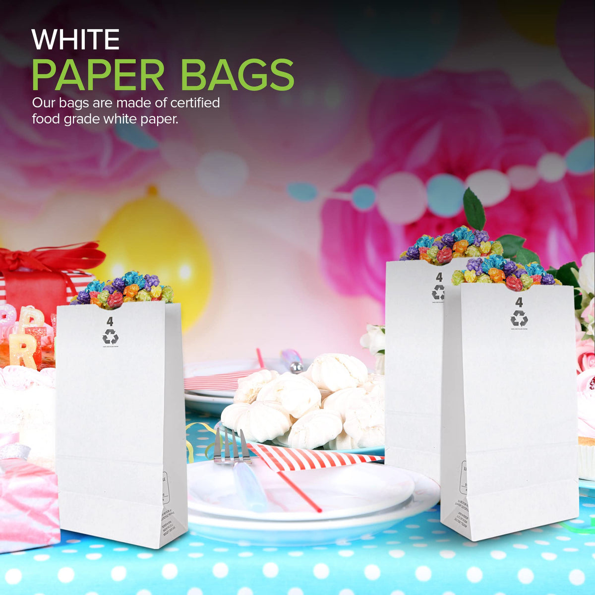 Stock Your Home 4 lb / 500 Count / White / 4.0 pounds Bags