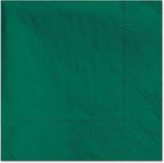 Hoffmaster Green Beverage Napkin, 2Ply, 1/4Fold, PK250 180337-1 Each