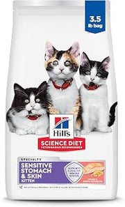 Hill's Science Diet Kitten Formula Sensitive Stomach & Skin Dry Cat Food