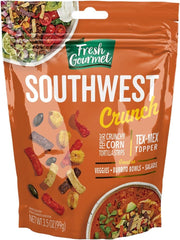Fresh Gourmet Southwest Crunch / 3.5 Ounce (Pack of 5) / Brown Salad Toppings
