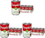 Campbell's Condensed 98% Fat Free Cream of Mushroom Soup, 10.5 oz Can (36 Pack)
