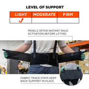 Ergodyne 11092 / Small (Pack of 1) / Elastic Back Support Brace Back Braces