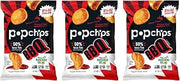 popchips Potato Chips BBQ, 2.25 Oz (Pack of 3)