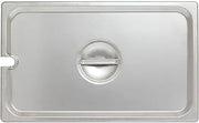 Thunder Group STPA5000CS Steam Table Pan Cover Full Size Slotted with Handle