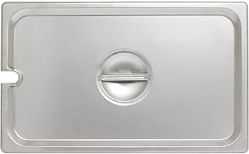 Thunder Group STPA5000CS Steam Table Pan Cover Full Size Slotted with Handle