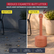 Justrite Terracotta / 1 Gallon / Smokers Cease Smoking Receptacles