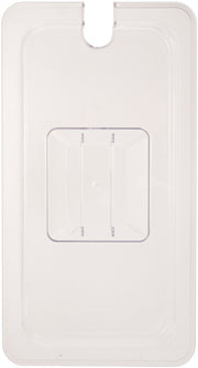 Winco Third Size / Slotted / Clear Lids