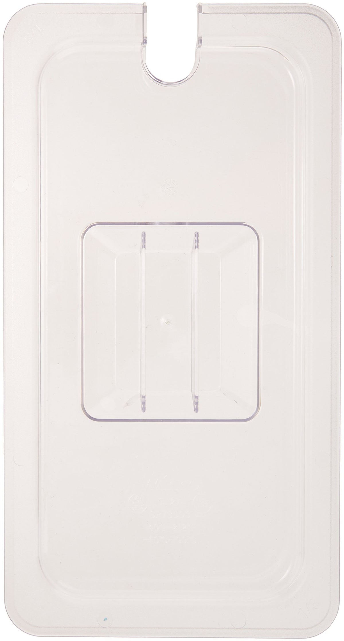 Winco Third Size / Slotted / Clear Lids