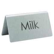 Service Ideas Milk / 3 inches x 1.5 inches x 1.5 inches / Silver Coffee Tables