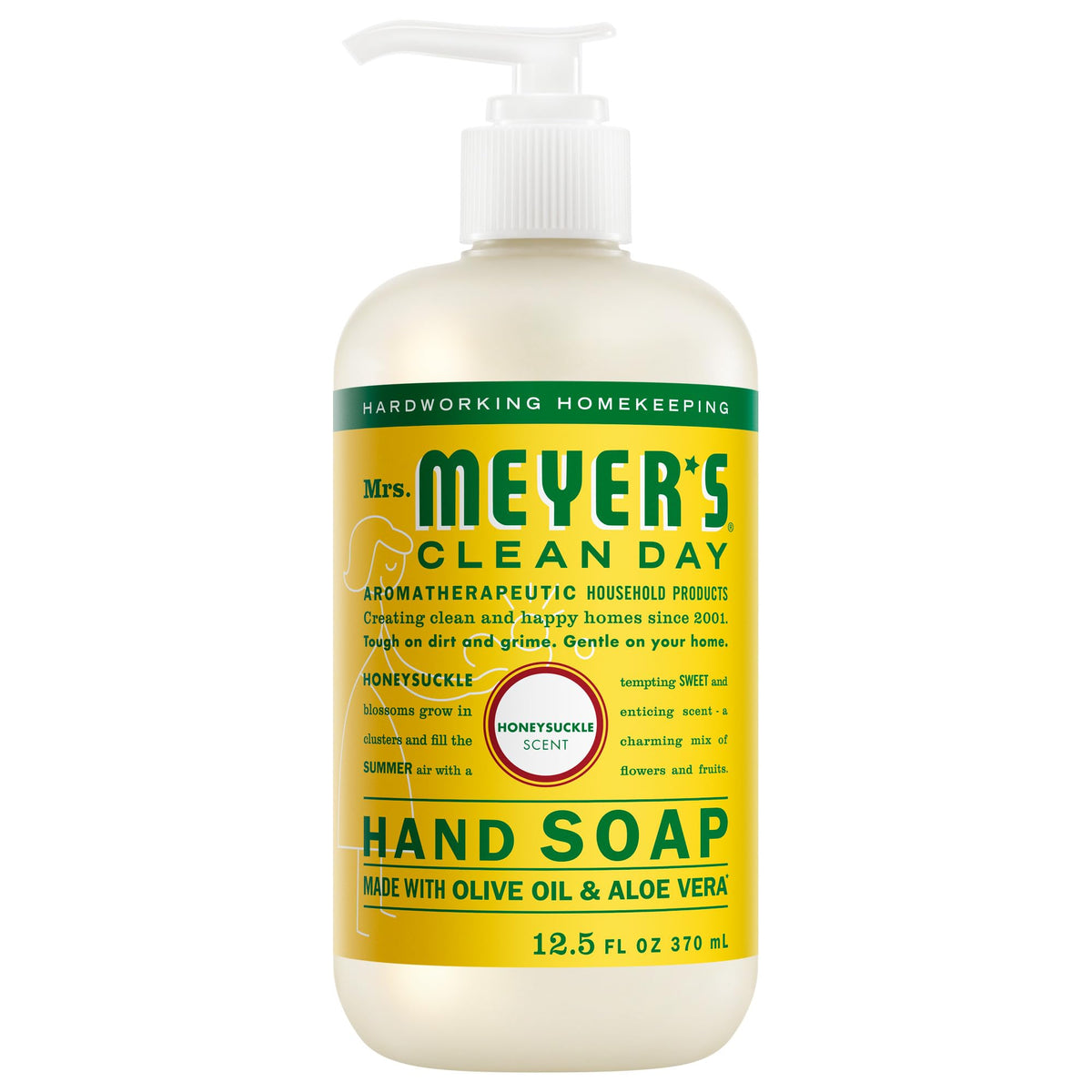 Mrs. MEYER'S Honeysuckle / 12.5 Fl Oz (Pack of 1) / ... Hand Wash