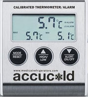 ACCUCOLD Temperature Alarm NIST Calibrated