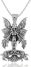 Jewelry Trends Peace Fairy Sterling Silver Forest Fae Pendant