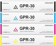 GREENBOX GPR-30 GPR30 Toner Cartridge for C5045 C5051 C5250 Printer, 4 Pack | 2789B003AA 2801B003AA 2793B003AA 2797B003AA, Replacement for Canon ImageRUNNER Advance C5045 C5051 C5250 C5255 Printer
