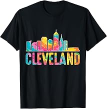 Cleveland Retro Youth Jersey Clothing Tie Dye Cleveland T-Shirt