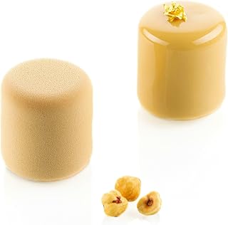 Silikomart Cylinder 3D 100ml Silicone Molds, Cake Mold for Single Portions
