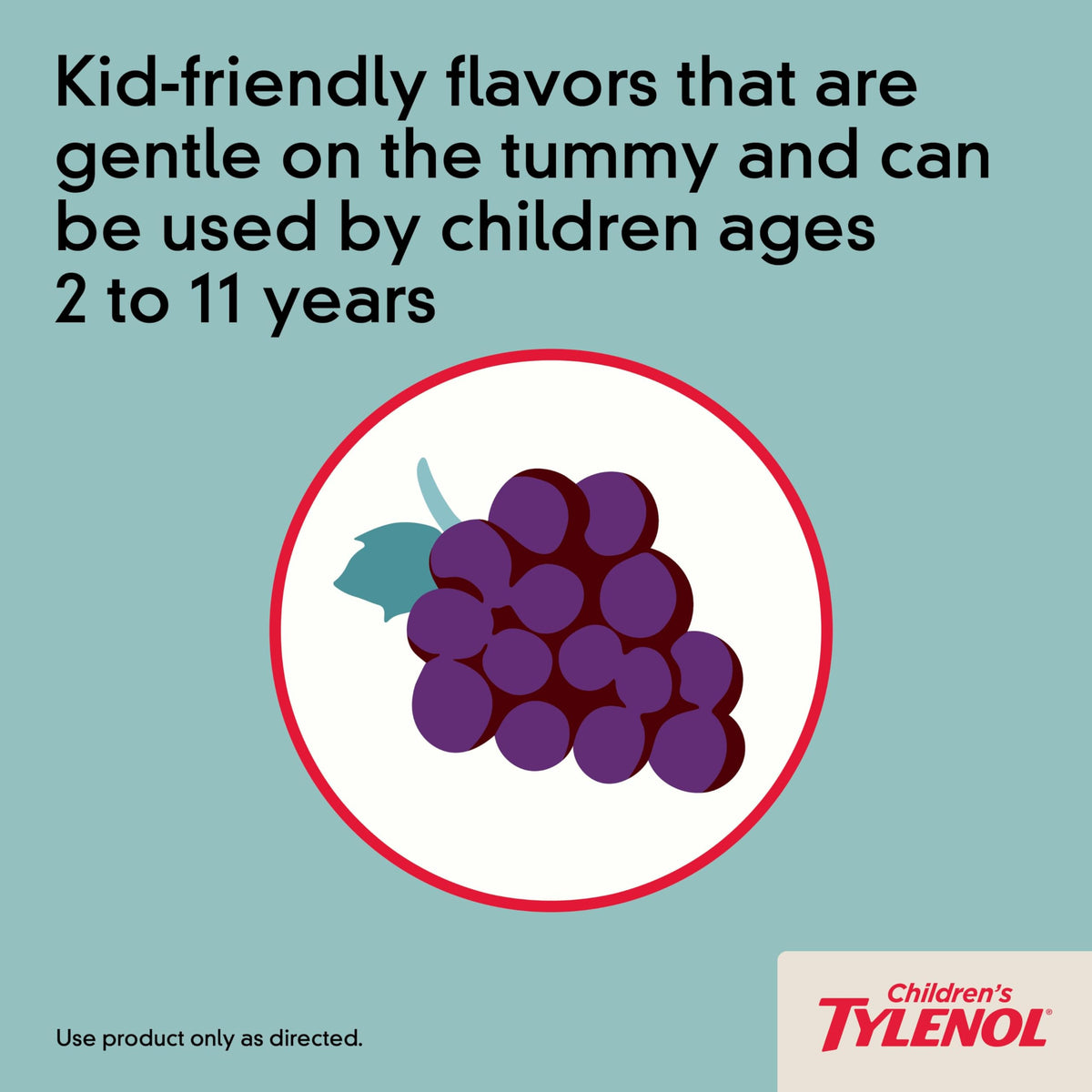 Tylenol Grape / 24 Count (Pack of 1) / Chewables- Grape Acetaminophen